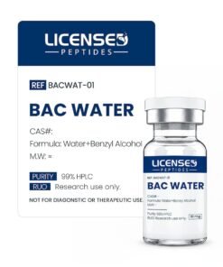 Licensed Peptides Bacteriostatic Water