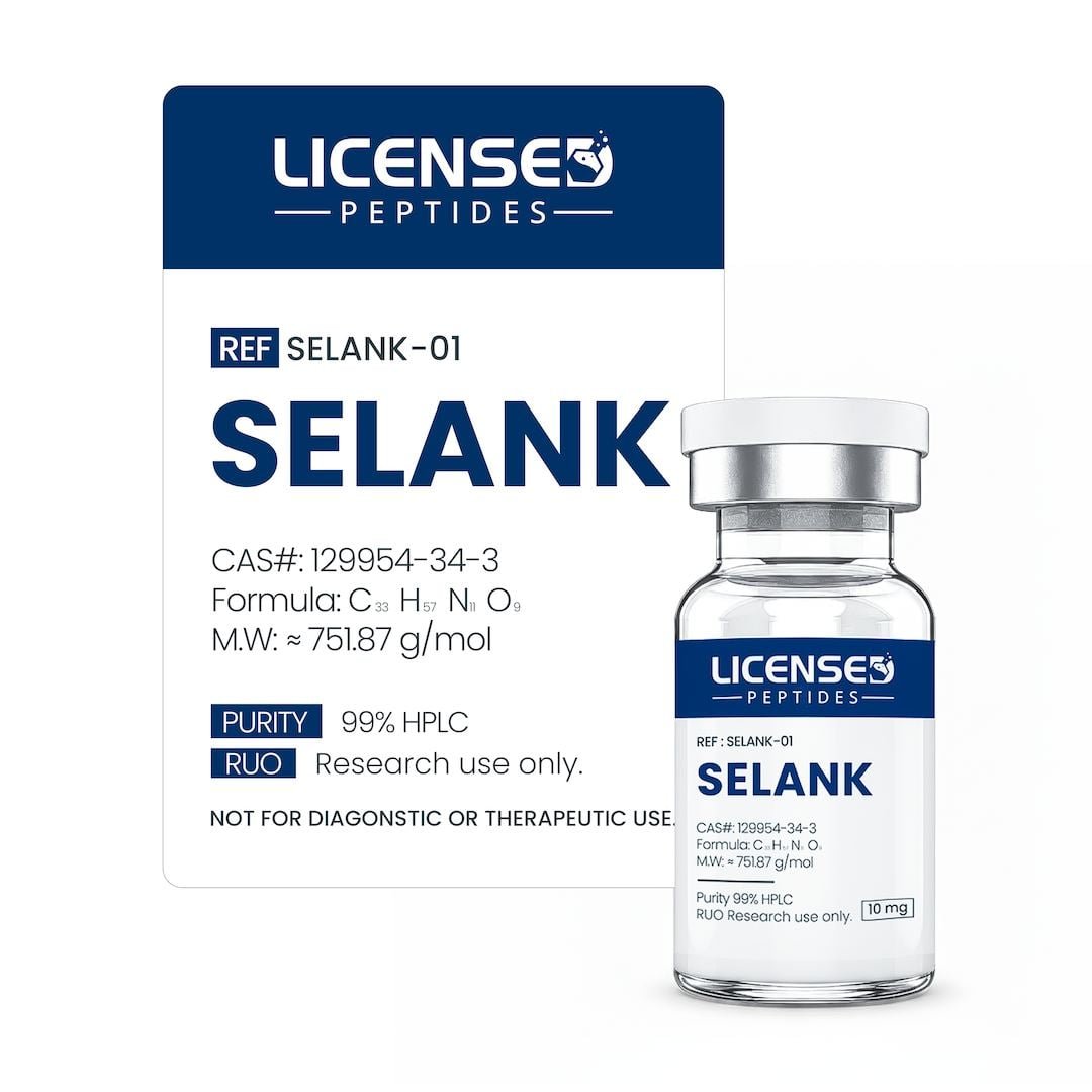 Buy Selank 10mg Online - High Purity Research Grade Peptide