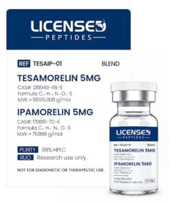 Licensed Peptides Tesamorelin Ipamorelin 10mg Blend