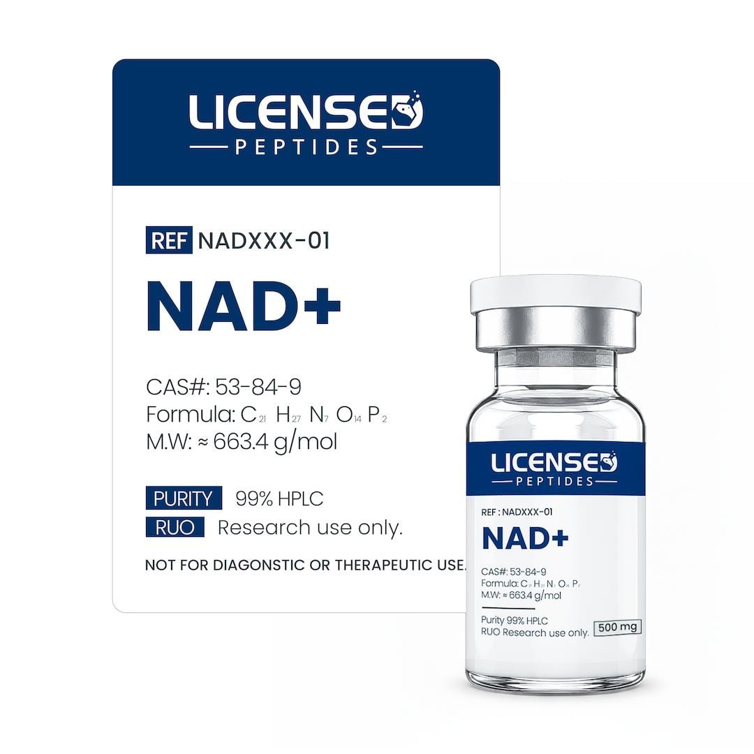 NAD+ Peptide 500mg for Sale - High Purity Research Peptide